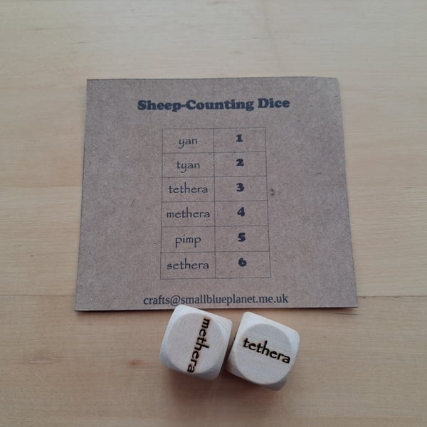 Sheep Counting Dice