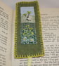 Embroidered Bookmark - Sheep and Buttercups - Image 3