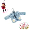 Blue Daisy Cardigan to fit the Little Hug Dolls