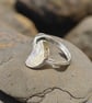 half Moon Moonstone Ring  - Image 2