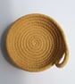 Mustard Coiled Rope Trinket Dish - Image 4