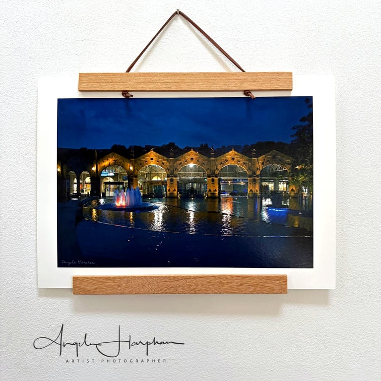 Colour Photograph - Fine Art - Station Blues - A4