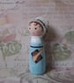 Jane Austen peg doll - Image 2