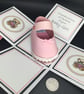 3D baby shoe new baby card