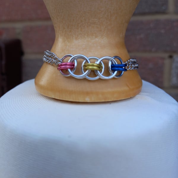 Pan Pride Helm Bracelet