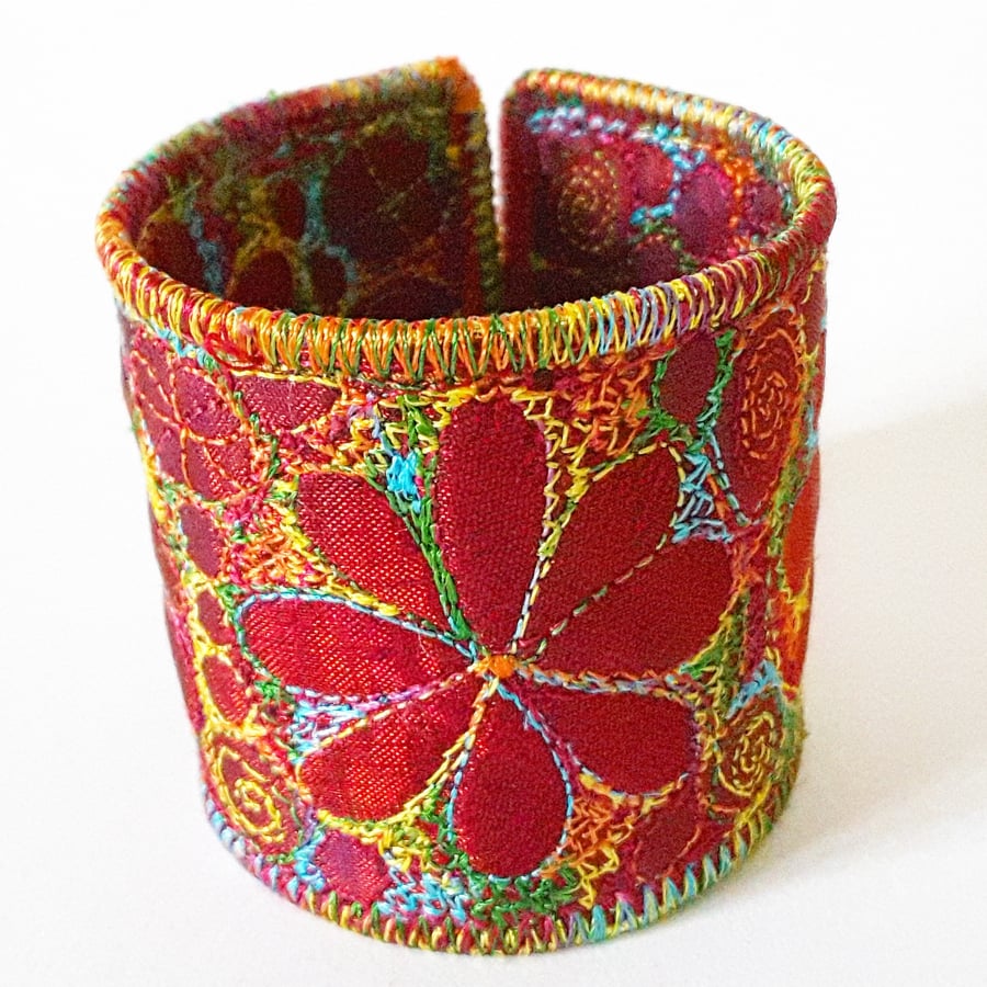 Textile Cuff or Wristband Cuff