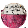 Playing Card Holder - 13 Cards- Pink