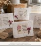 Handmade Pocket Hug Card. Thinking of You Keepsake