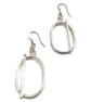 Sterling Silver Handmade Oval Hoop Earrings. Elegant & Timeless Design - Image 6