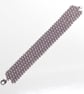 Light Pink Beaded Cuff Bracelet - Image 5