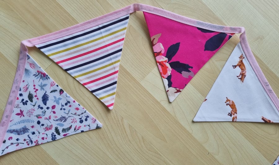 Joules Fabric Double Sided Bunting (2)