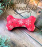 Christmas personalised dog bone toy - Image 2