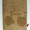 Bicycles Notebook - Moleskine style - 6x4 ins