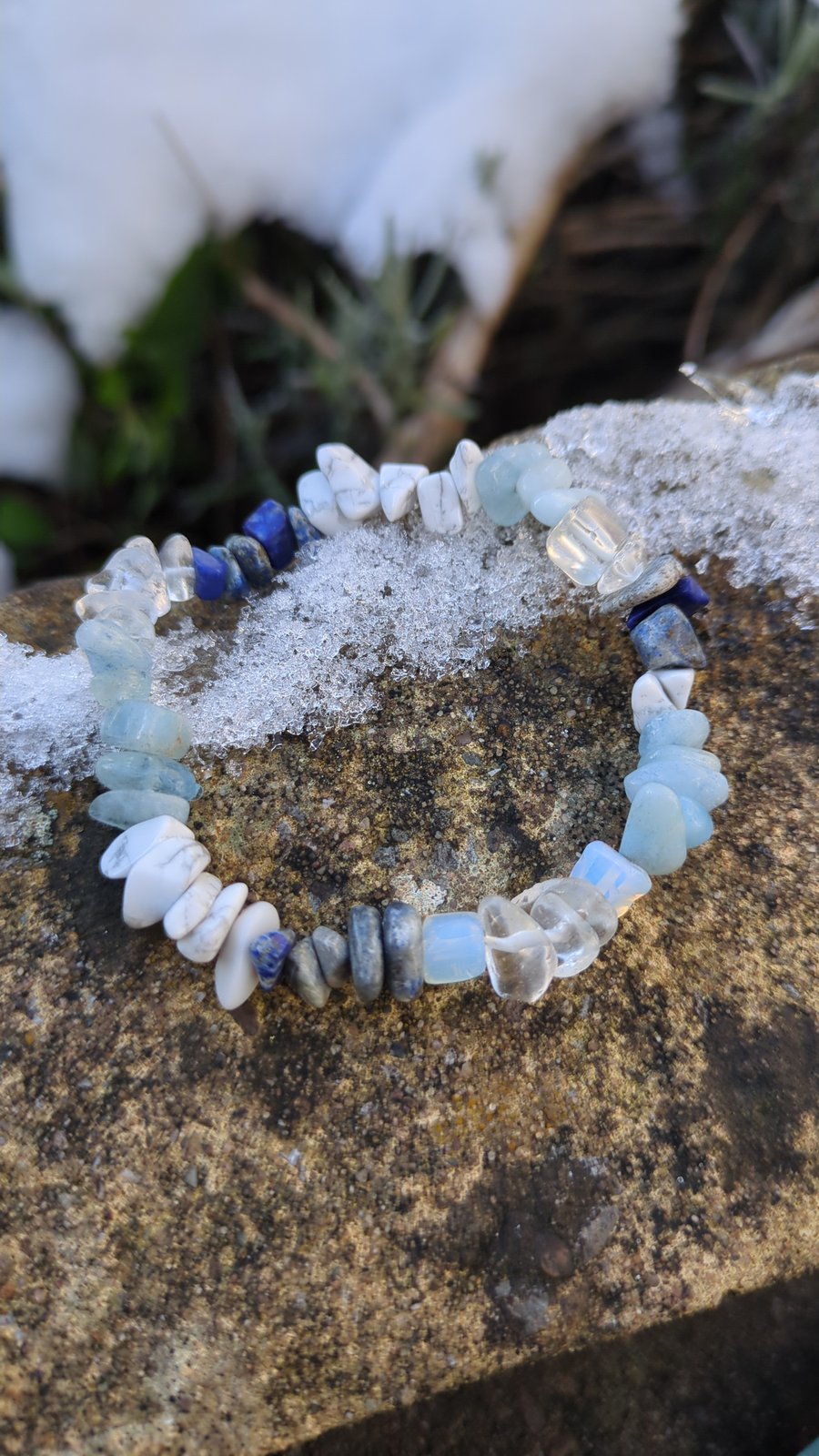 Winter inspired bracelet
