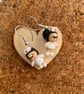 Naughty Nurse Polymer Clay Novelty Earrings - Image 5