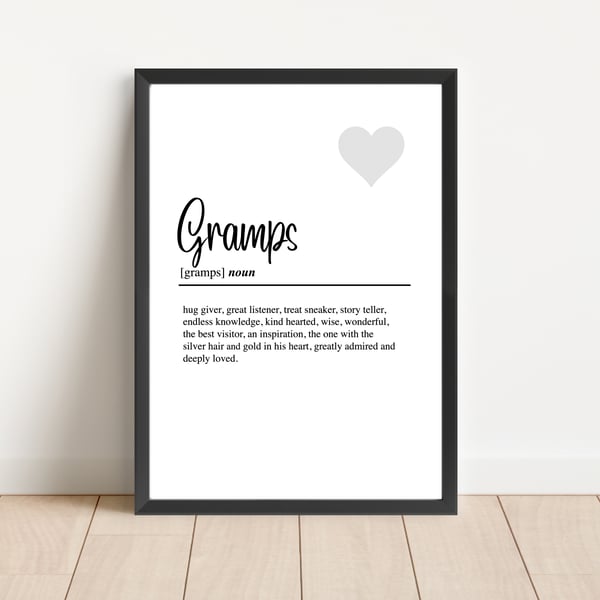 Gramps definition print 