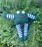 Frog had knitted doll - folksy Christmas 2026 - Image 2