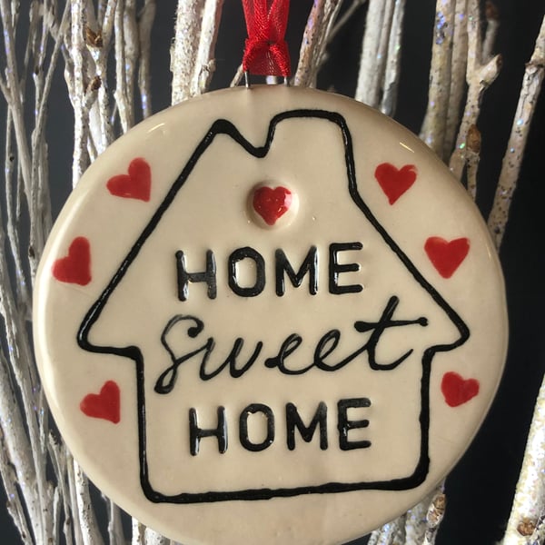 Home sweet home hanging decoration