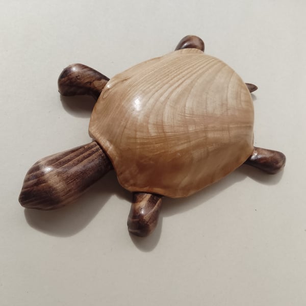 Tortoise hand carved wooden 