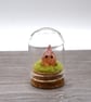 small glass wisp keepsake figure
