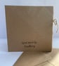 New Home Card. Handmade. Wool felt. Keepsake Card. Recycled Card. - Image 4