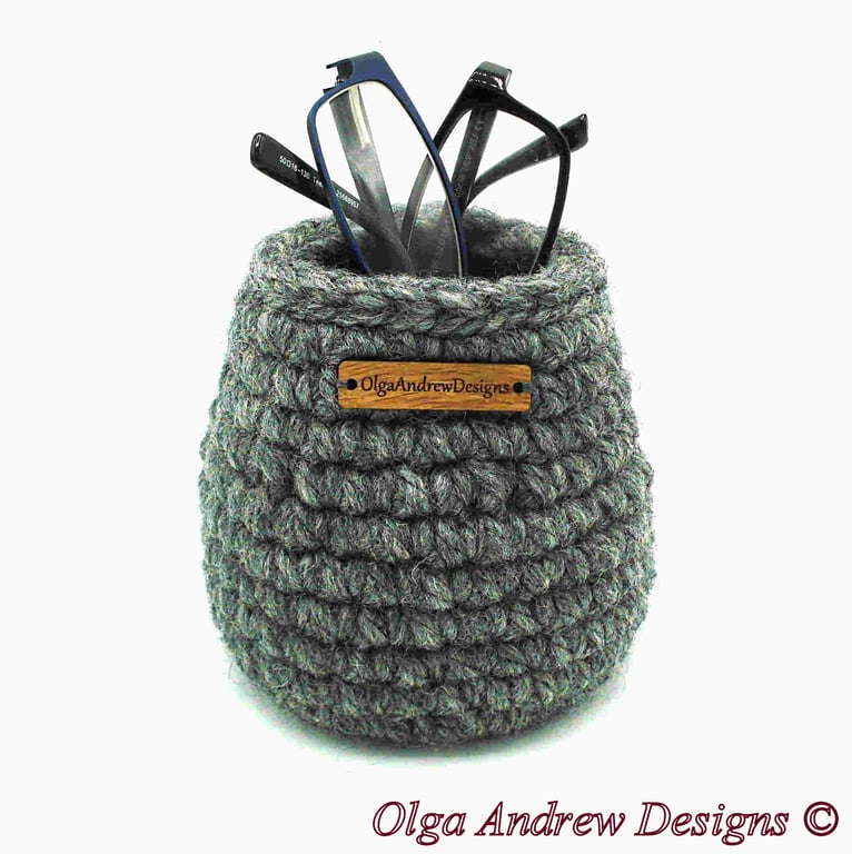 Soft eyeglass holder stand, eye glasses basket, desktop glasses cup holder