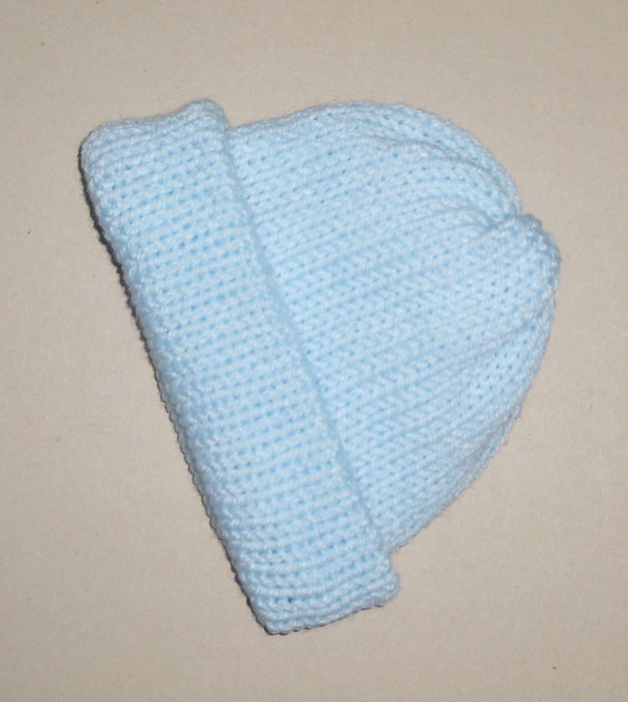 knitted baby beanie hat ( ref FA 503 B6 )