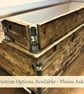 Corner Desk Office Desk, Custom Made Reclaimed Scaffold Boards Rustic Desk, Indu - Image 9