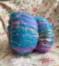 Wool Art Batt - "Cosmic Candyfloss" - Image 2