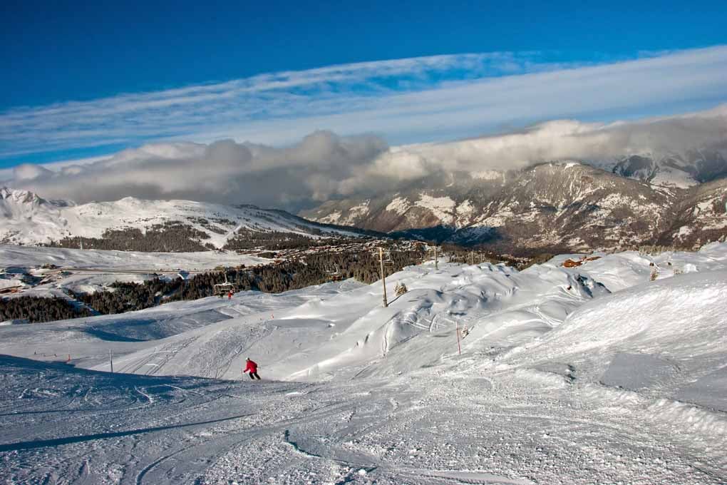 Courchevel 1850 3 Valleys French Alps France Photograph Print