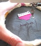 freehand embroidered lavender bag sachet hanging decoration  - Image 7