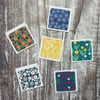 Botanical Envelope Stickers - Set of 6
