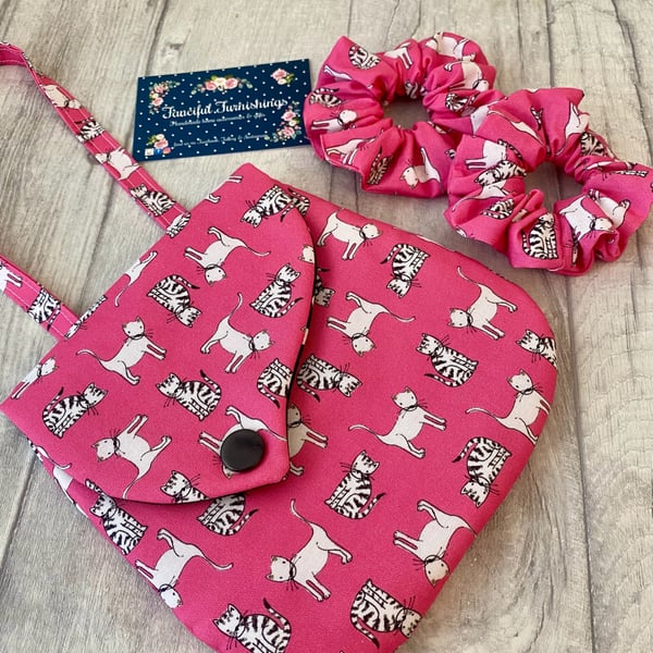 Childs Bag & matching Scrunchie Set