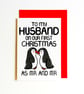 First Christmas as MR And MR Christmas Card,  Same Sex Husband Card - Image 5