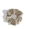 Natural Oat 100% Linen Scrunchie - XL