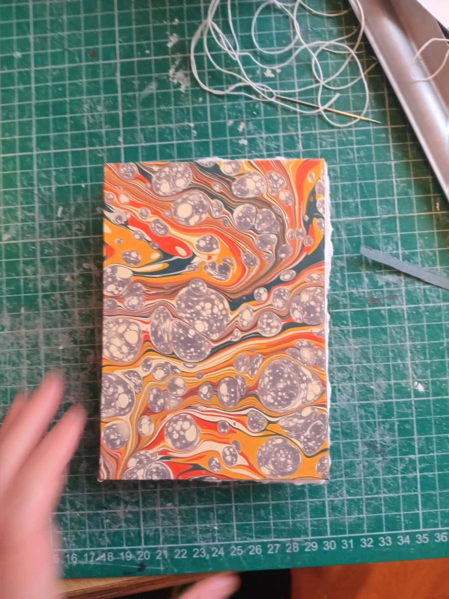 Watercolour sketchbook A6 portrait hand torn cotton rag paper