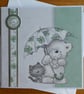 Good Luck Card - Bear and Cat - Image 5