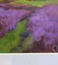 "Twilight Heather" Original Small Acrylic Landscape Painting - Image 5