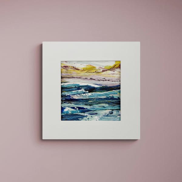 Perfectly Imperfect Original Seascape Painting - Sample 213