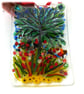 Tree Picture Fused Glass Hanging Lightcatcher  - Image 3