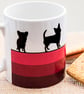 Pink Dog Breed Coffee Mug Gift for Lover Owner Dachshund Westie Terrier Poodle - Image 1