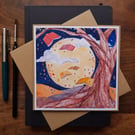 The Storyteller's Tree blank card, keepsake from my original artwork