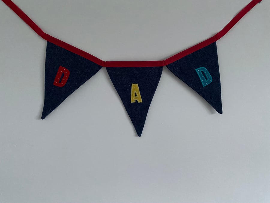  Personalised Bunting DAD. (011)