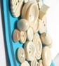 24 Vintage Cream Buttons - Image 3