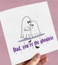 Spooky Father's Day Card, Spooky Birthday Card for Dad. - Image 3