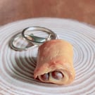 Pain au Chocolat Keyring