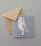 Printed Barn owl card - Image 3