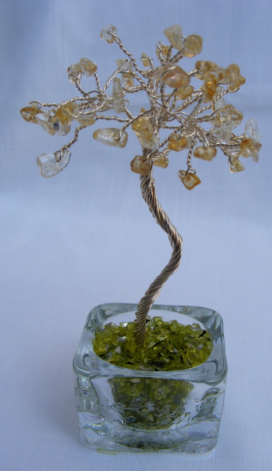 Citrine Gemstone tree of life