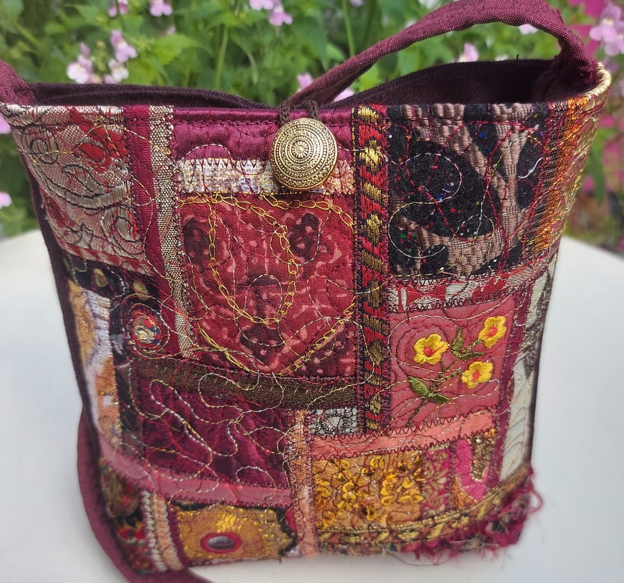 Sparkly Contemporary Patchwork Handbag
