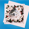 Religious Christmas Card, Large